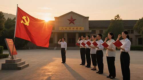 高校馬院教師西柏坡紅色教育研修